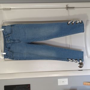 Chico's So Slimming Girlfriend Ankle Jeans - Size 2P